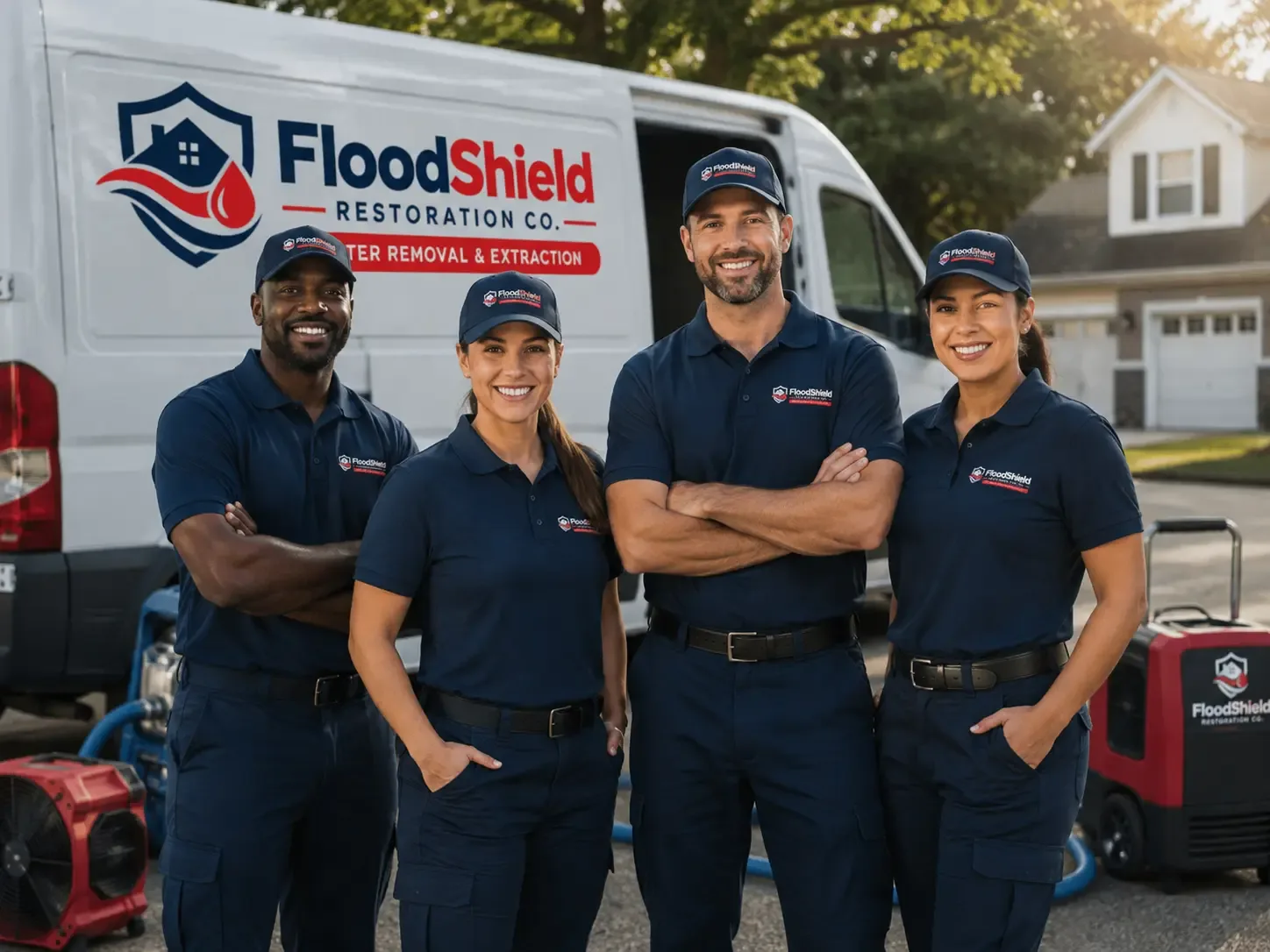 Flood Damage Restoration company in Goodfellow Afb, TX